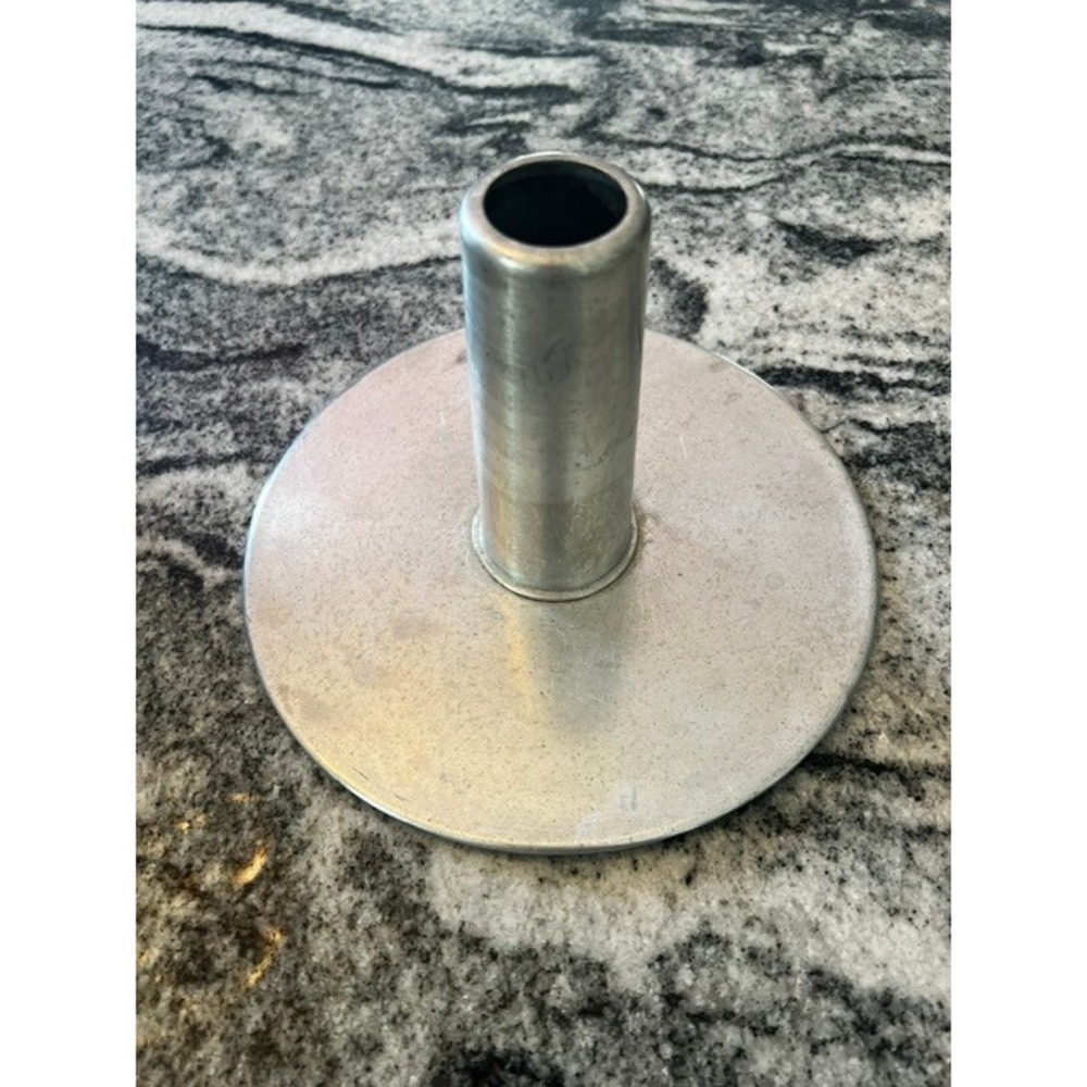 Unbranded Angel Food Cake Pan Insert 8in Silver Vintage Aluminum Replacement